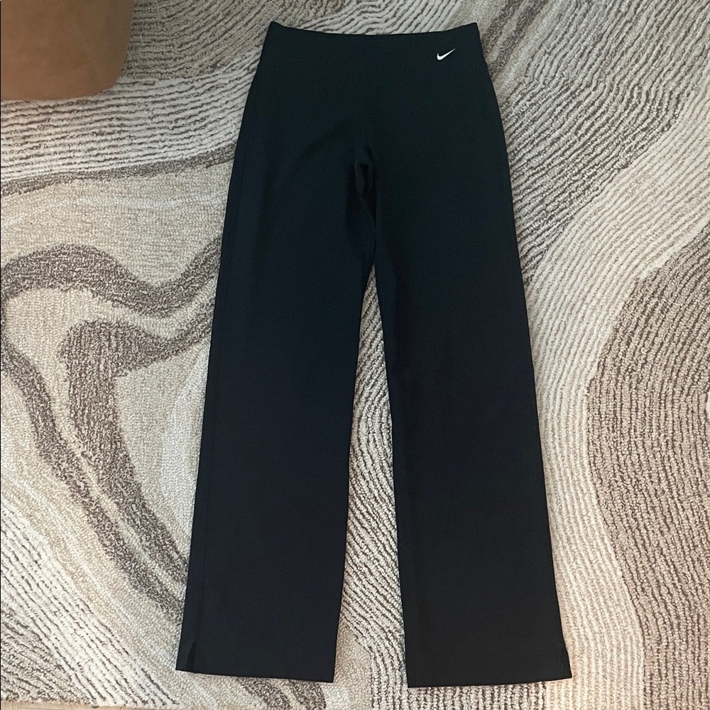 Nike fit dry Black Wide-Leg workout Pants